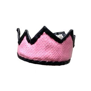 Pink & Silver Reversible Crown
